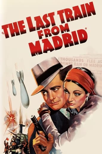 دانلود فیلم The Last Train from Madrid 1937 دوبله فارسی بدون سانسور