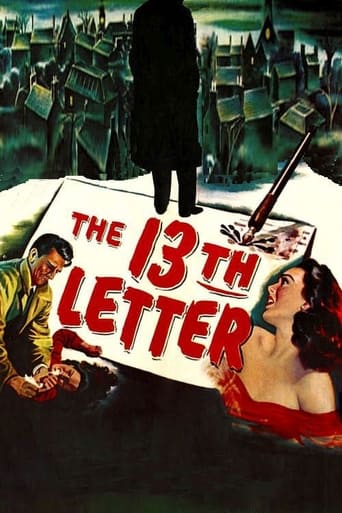 دانلود فیلم The 13th Letter 1951 دوبله فارسی بدون سانسور