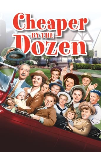 دانلود فیلم Cheaper by the Dozen 1950 دوبله فارسی بدون سانسور