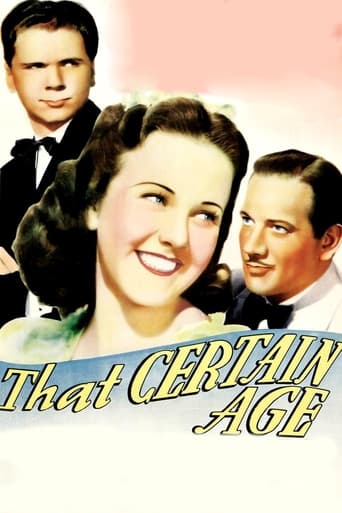دانلود فیلم That Certain Age 1938 دوبله فارسی بدون سانسور